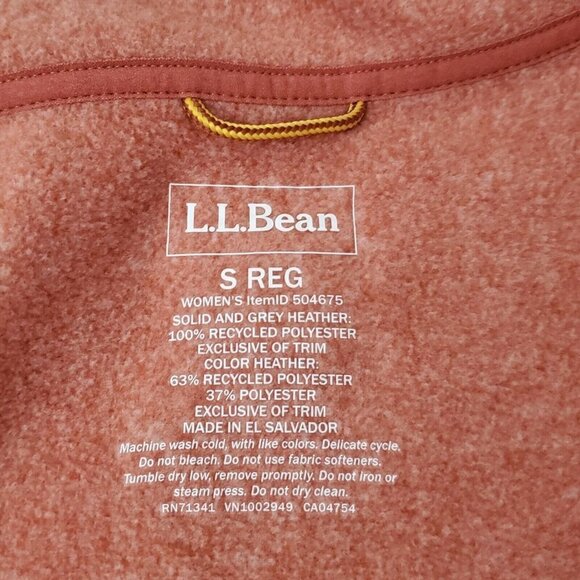 L.L. Bean Women's Fleece Vest - Picture 6 of 10